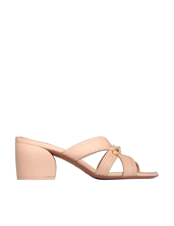 Zimmermann Heeled Sandals Zimmermann Prisma Slide 65 Dune 8211 Women