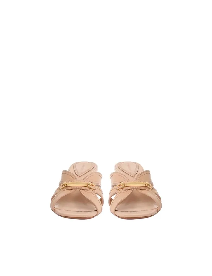 Zimmermann Heeled Sandals Zimmermann Prisma Slide 65 Dune 8211 Women