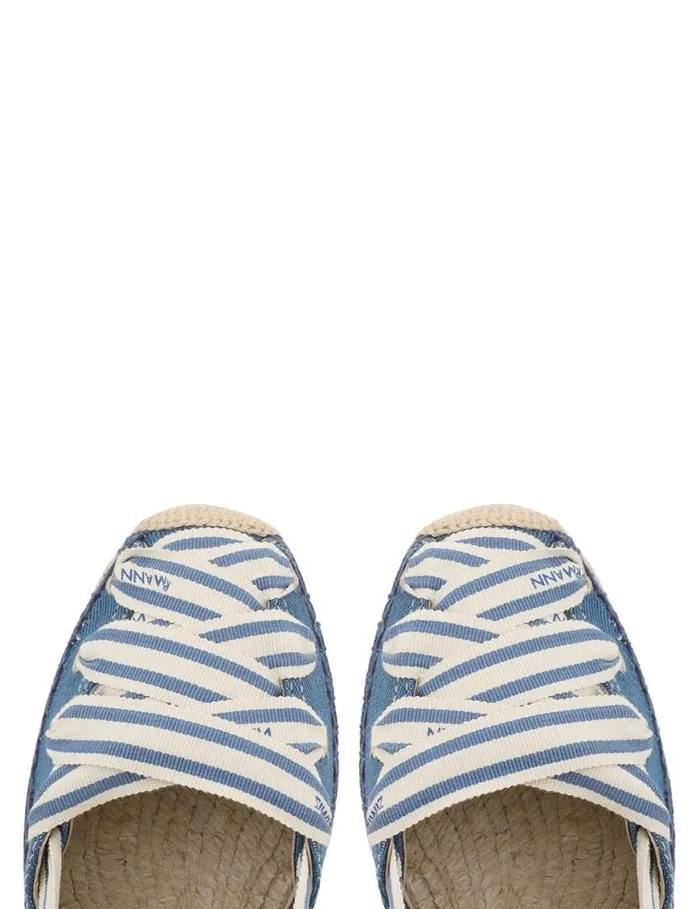 Zimmermann Heeled Sandals Zimmermann Sol Espadrille 95 Denim 8211 Women
