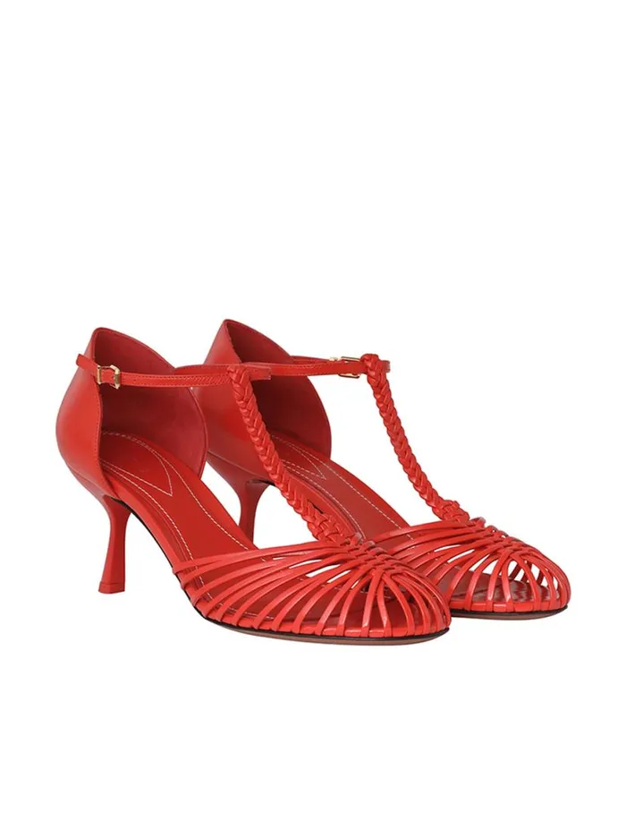 Zimmermann Heels Zimmermann Celesta Pump 65 Tomato 8211 Women