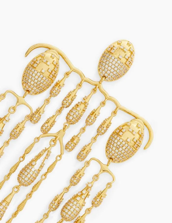 Zimmermann Jewellery Zimmermann Midnight Chandelier Gold 8211 Women
