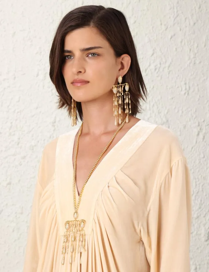 Zimmermann Jewellery Zimmermann Midnight Chandelier Gold 8211 Women