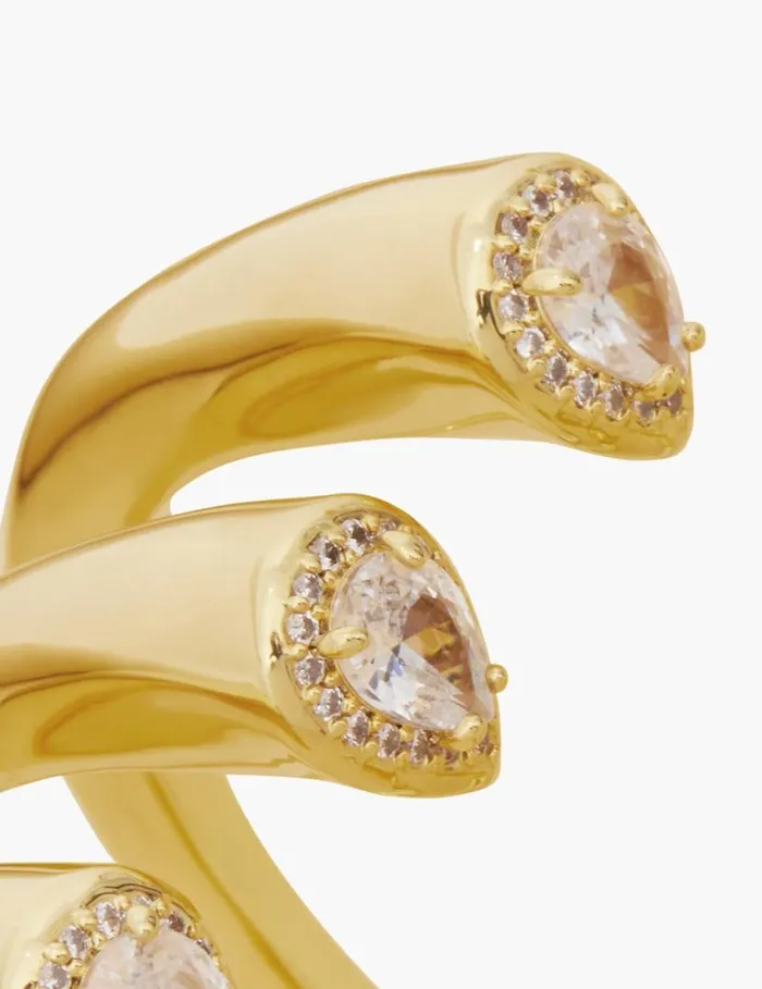 Zimmermann Jewellery Zimmermann Radiant Cuff Gold 8211 Women
