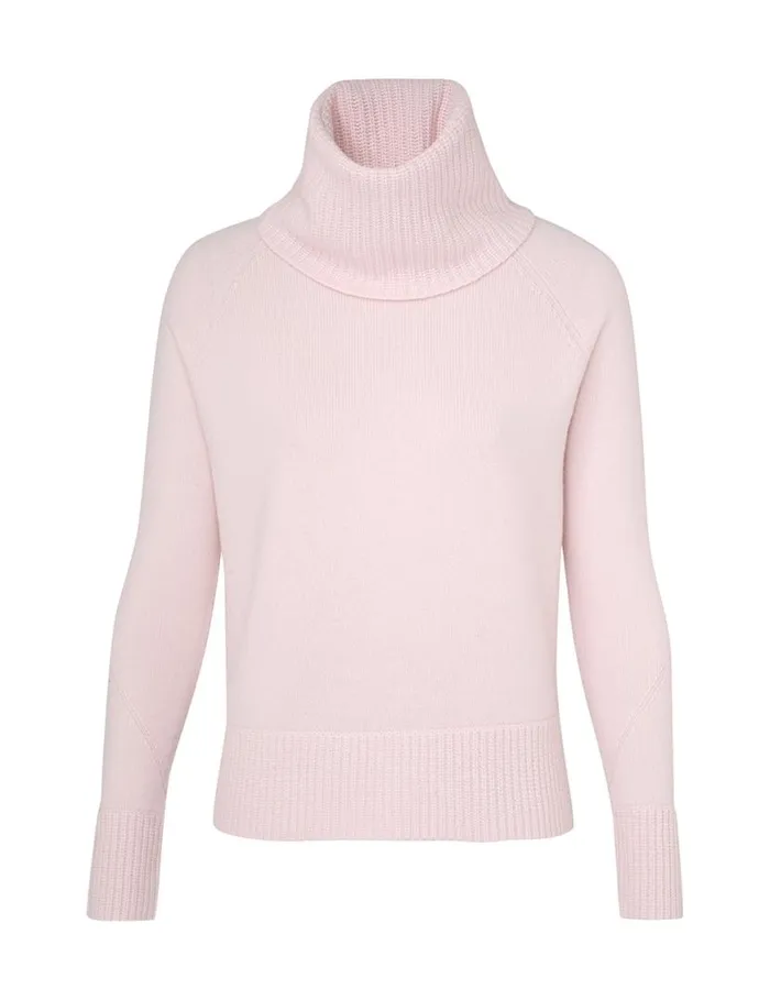 Zimmermann Knitwear Funnel Neck Sweater Dusty Pink 8211 Women
