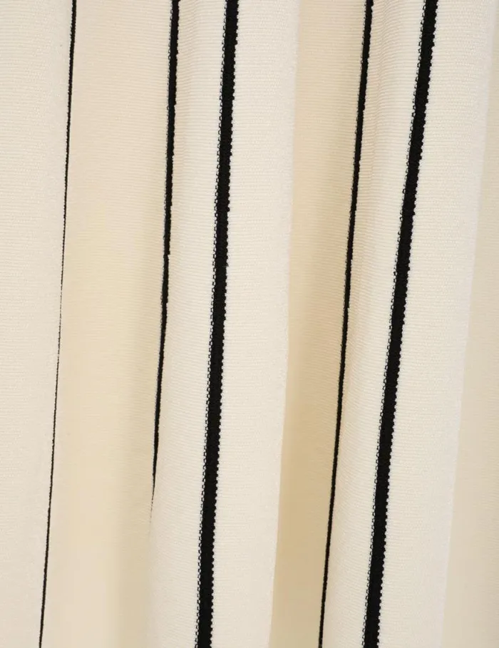Zimmermann Knitwear Matchmaker Knit Stripe Skirt Creamblack 8211 Women