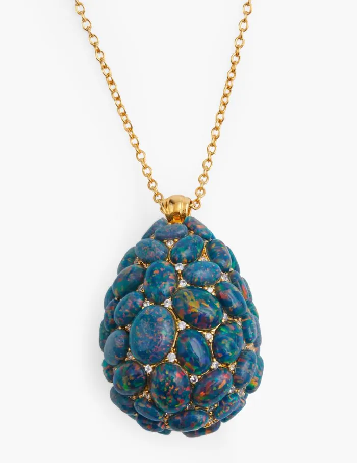 Zimmermann Necklaces Austral Statement Necklace Goldgreen 8211 Women