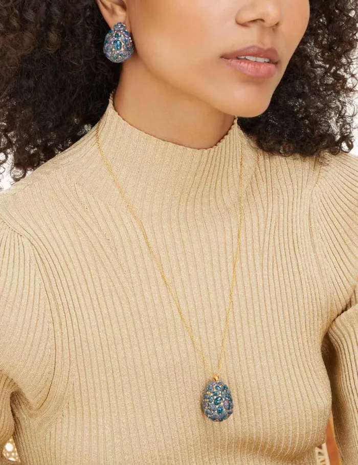 Zimmermann Necklaces Austral Statement Necklace Goldgreen 8211 Women