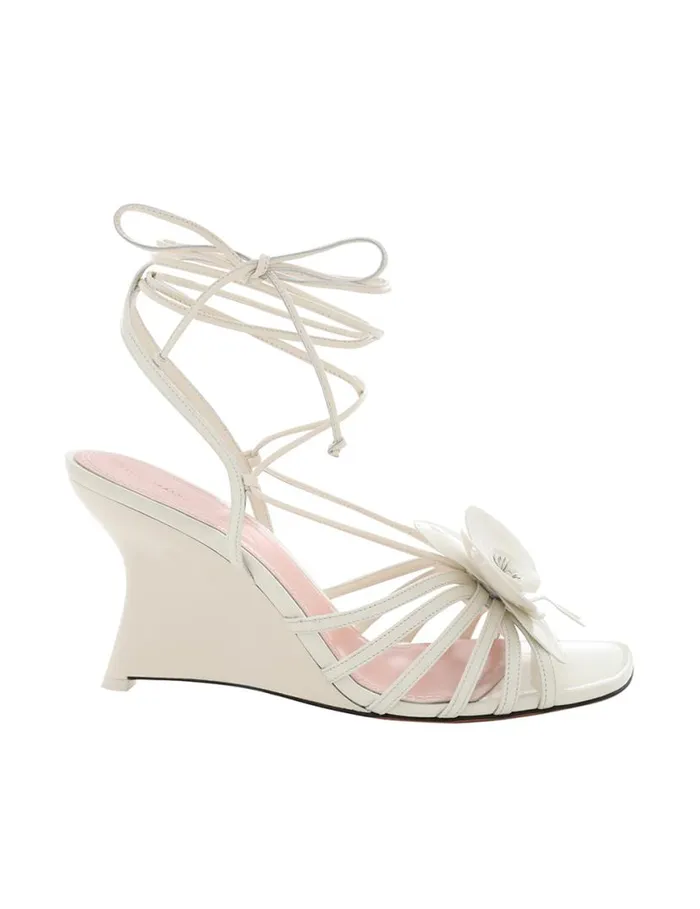 Zimmermann Sandals Zimmermann Orchid Wedge 85 Macadamia 8211 Women