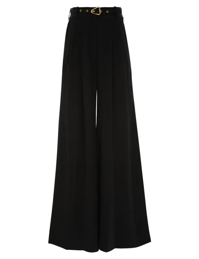 Zimmermann Shorts and Pants Double Tuck Pant Black 8211 Women