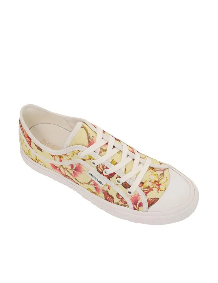 Zimmermann Sneakers Zimmermann Twist Low Sneaker Yellow Hibiscus 8211 Women