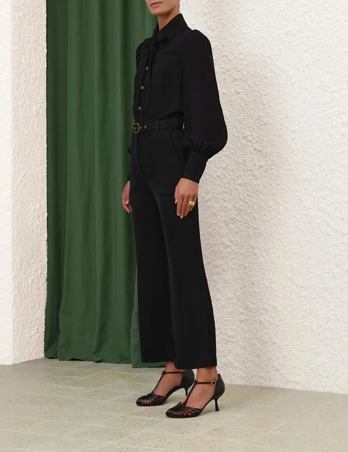 Zimmermann Tops Collared Shirt Black 8211 Women