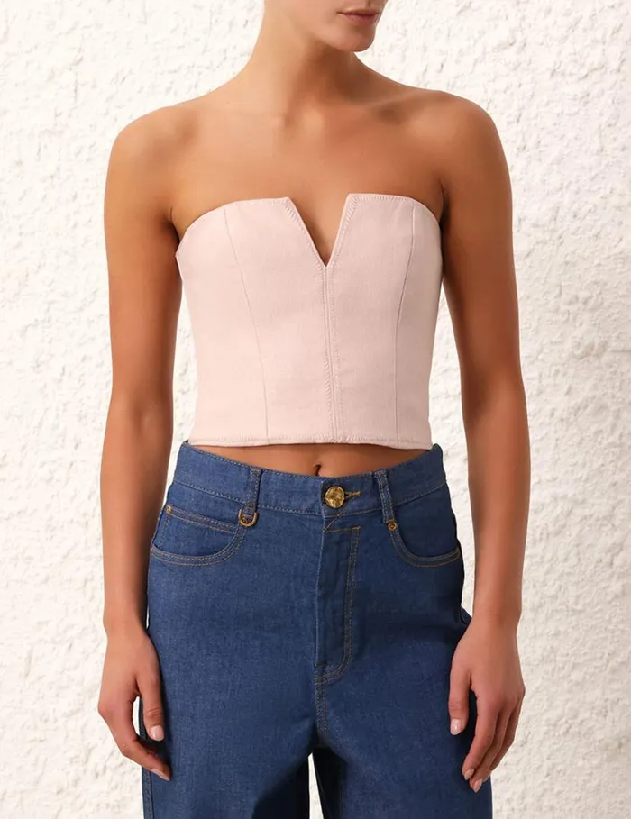 Zimmermann Tops Matchmaker Bustier Blush 8211 Women